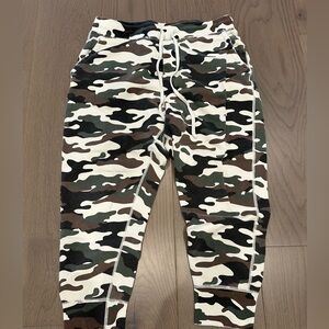 Nili Lotan Nolan Camo Sweatpant Joggers